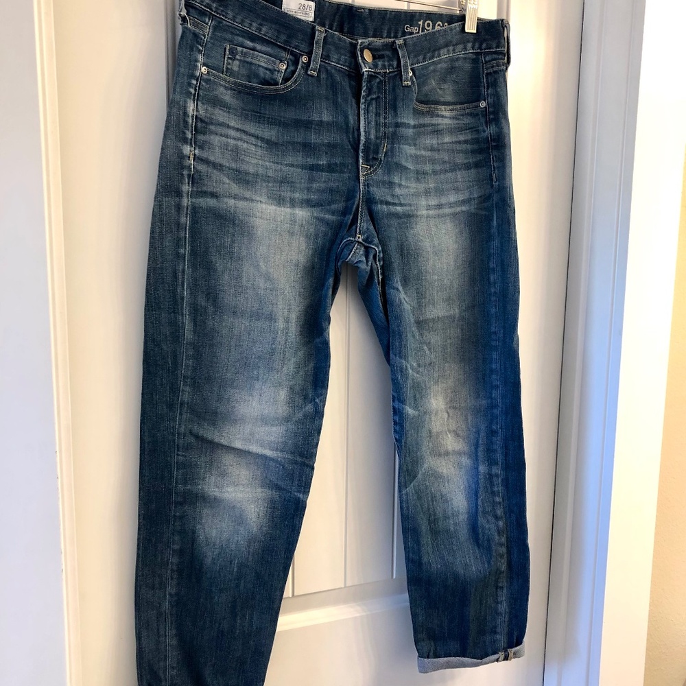 GAP 1969 sexy boyfriend crop jeans size 28/6